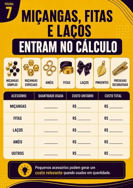 Página 8 do catálogo Tranças Kids